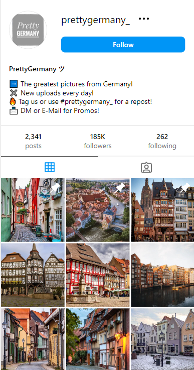 Buy Outdoor & Travel Instagram account with 116057 followers